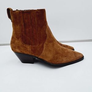 ASH Future Russet suede ankle boots brown 38